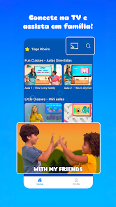Tela 2 do aplicativo Meu Primeiro Inglês TV