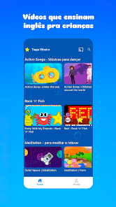 Tela 3 do aplicativo Meu Primeiro Inglês TV
